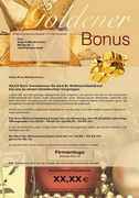e-pm Mailingaktion - Artikel-Nr. 301209 Treuebonus - Mailing Brief Weihnachten