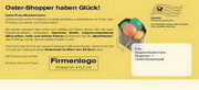 e-pm Mailingaktion - Artikel-Nr. 516185 Oster-Shopping - Mailing Karte 

Ostern