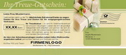 e-pm Mailingaktion - Artikel-Nr. 516464 Weihnachtsgutschein - Mailing Karte Weihnachten