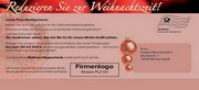 e-pm Mailingaktion - Artikel-Nr. 516520 Weihnachtszeit - Mailing Aufkleber Weihnachten