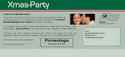 e-pm Mailingaktion - Artikel-Nr. 516521 xmas-party - Mailing Karte Weihnachten