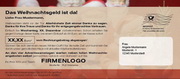 e-pm Mailingaktion - Artikel-Nr. 516820 Weihnachtsgutschein - Mailing Karte Weihnachten