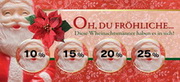 e-pm Mailingaktion - Artikel-Nr. 517157 Oh Du fröhliche - Mailing Aufkleber Weihnachten