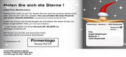 e-pm Mailingaktion - Artikel-Nr. 517158 Weihnachtssterne - Mailing Aufkleber Weihnachten