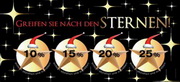 e-pm Mailingaktion - Artikel-Nr. 517158 Weihnachtssterne - Mailing Aufkleber Weihnachten