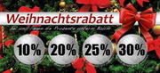 e-pm Mailingaktion - Artikel-Nr. 517308 Weihnachtsrabatt - Mailing Aufkleber Weihnachten