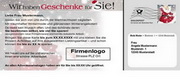 e-pm Mailingaktion - Artikel-Nr. 517344 Geschenke - Mailing Aufkleber Weihnachten