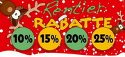 e-pm Mailingaktion - Artikel-Nr. 517359 Rentier Rabatte - Mailing Aufkleber Weihnachten
