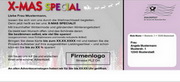 e-pm Mailingaktion - Artikel-Nr. 517372 X-MAS Special - Mailing Aufkleber Weihnachten