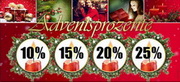 e-pm Mailingaktion - Artikel-Nr. 517377 Adventsprozente - Mailing Aufkleber Weihnachten