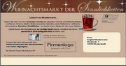 e-pm Mailingaktion - Artikel-Nr. 616681 Weihnachtsmarkt - Mailing Maxikarte Weihnachten