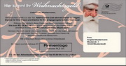 e-pm Mailingaktion - Artikel-Nr. 616701 Weihnachtsgeld - Mailing Maxikarte Weihnachten