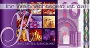 e-pm Mailingaktion - Artikel-Nr. 616704 Weihnachtsgeld - Mailing Maxikarte Weihnachten