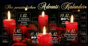 e-pm Mailingaktion - Artikel-Nr. 616803 Adventskalender - Mailing individuelle Maxikarte Weihnachten