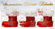 e-pm Mailingaktion - Artikel-Nr. 616804 Adventskalender - Mailing individuelle Maxikarte Weihnachten