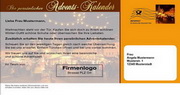 e-pm Mailingaktion - Artikel-Nr. 616837 Adventskalender - Mailing Adventskalender Weihnachten