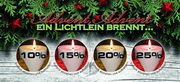 e-pm Mailingaktion - Artikel-Nr. 616843 Advent - Mailing Aufkleber Weihnachten