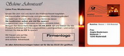 e-pm Mailingaktion - Artikel-Nr. 616844 Advent - Mailing Aufkleber Weihnachten