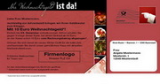 e-pm Mailingaktion - Artikel-Nr. 617083 Weihnachtsgeld - Mailing Maxikarte Weihnachten