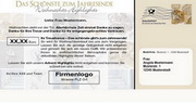 e-pm Mailingaktion - Artikel-Nr. 617376 Jahresende - Mailing Maxikarte Weihnachten