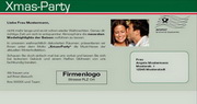 e-pm Mailingaktion - Artikel-Nr. 716521 X-Mas Party - Mailing Maxikarte Weihnachten