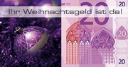 e-pm Mailingaktion - Artikel-Nr. 716546 Weihnachtsgeld - Mailing Maxikarte Weihnachten