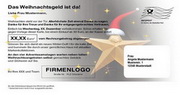 e-pm Mailingaktion - Artikel-Nr. 716817 Weihnachtsgutschein - Mailing Maxikarte Weihnachten