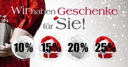 e-pm Mailingaktion - Artikel-Nr. 717185 Geschenk für Sie - Mailing Maxikarte Weihnachten